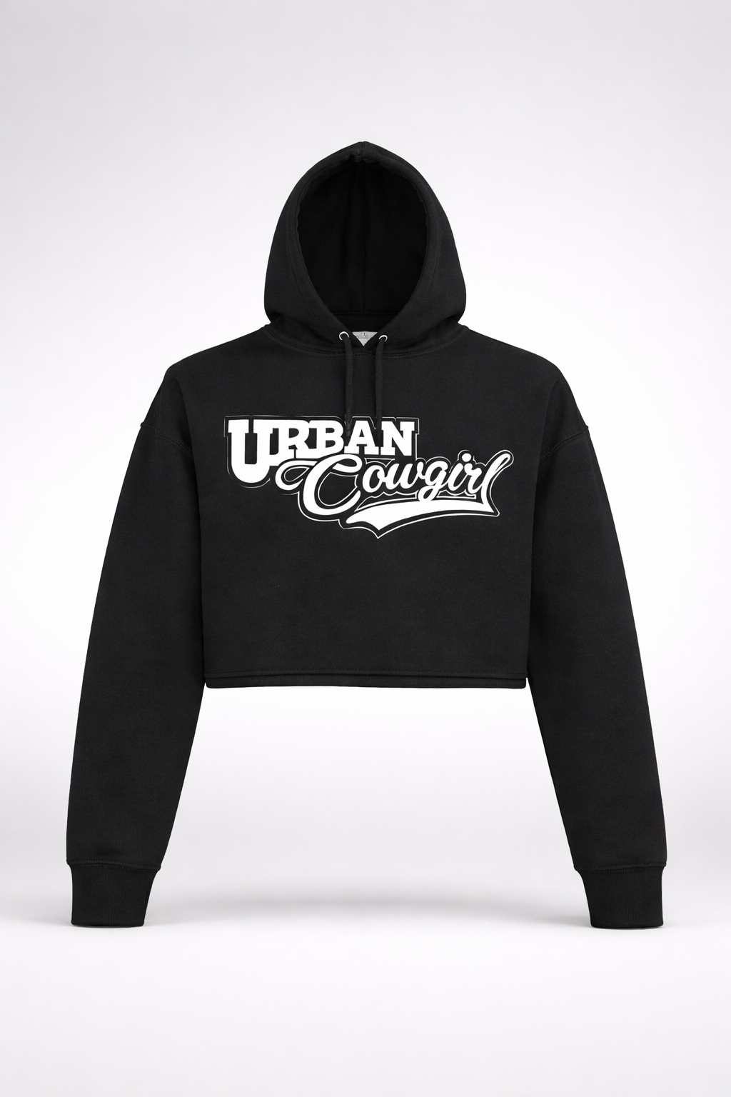 Urban Cowgirl Crop Hoodie